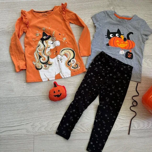Little Girl's Halloween Essentials Super Cute Bundle. - Picture 8 of 16